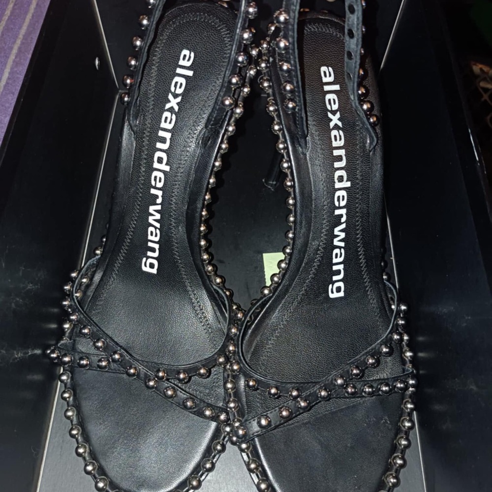 Alexander Wang Black Studded Women's Shoes